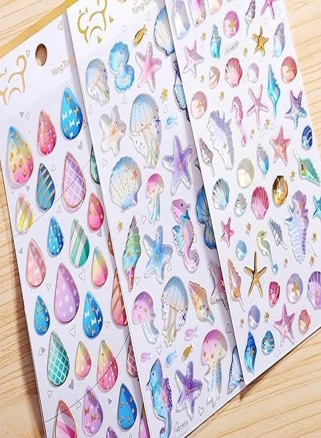 NVF Cute Bow & Gemstone Stickers Set | Decorative Scrapbooking Stickers for Journals, Planners & DIY Crafts - Image 3